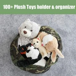 CALA Stuffed Animal Storage Bean Bag Chair-Cover Only- Extra Large 38" Kids Soft Toy Storage - 100% Cotton Canvas Bean Bag Chair(Camouflage) 16 CALA Stuffed Animal Storage Bean Bag Chair-Cover Only- Extra Large 38" Kids Soft Toy Storage - 100% Cotton Canvas Bean Bag Chair(Camouflage) -Safavieh Furnitue Shop 617q77zj60L