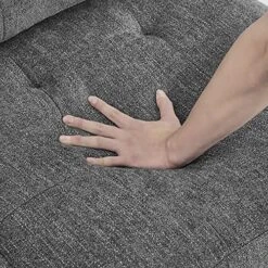 Melpomene 142'' U-Shape Chenille Sectional Sofa Couch，DIY Combination Includes 7 Single Chair 4 Corner And 1 Ottoman, Living Room Furniture Set For Villa & House,Grey -Safavieh Furnitue Shop 61QXJrNLrkL